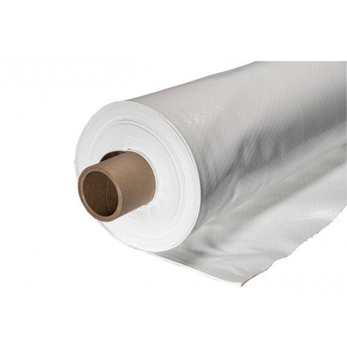 Dura Skrim - 20mil - String Reinforced White Crawl Space Vapor Barrier